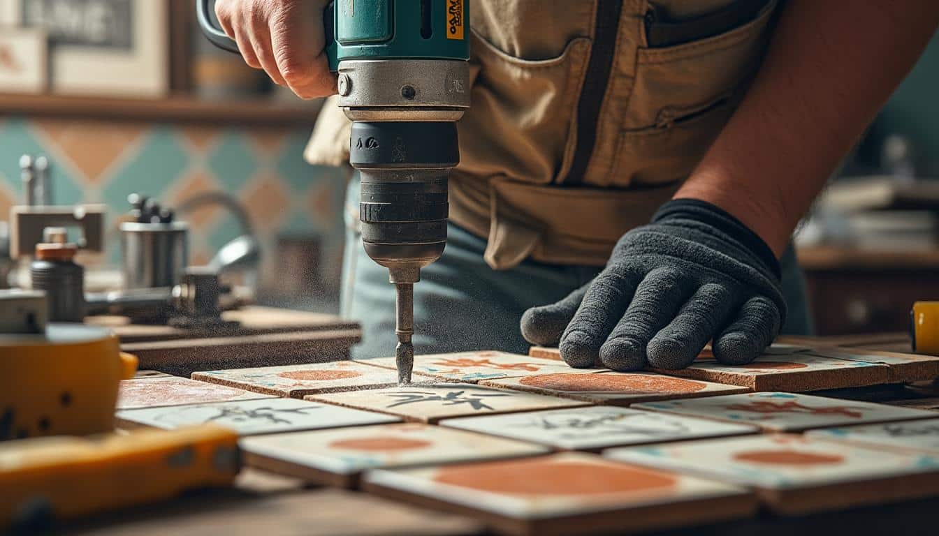 découvrez une méthode oubliée pour percer du carrelage ancien sans risquer de fissure. astuces simples et efficaces pour un travail propre et sécurisé.