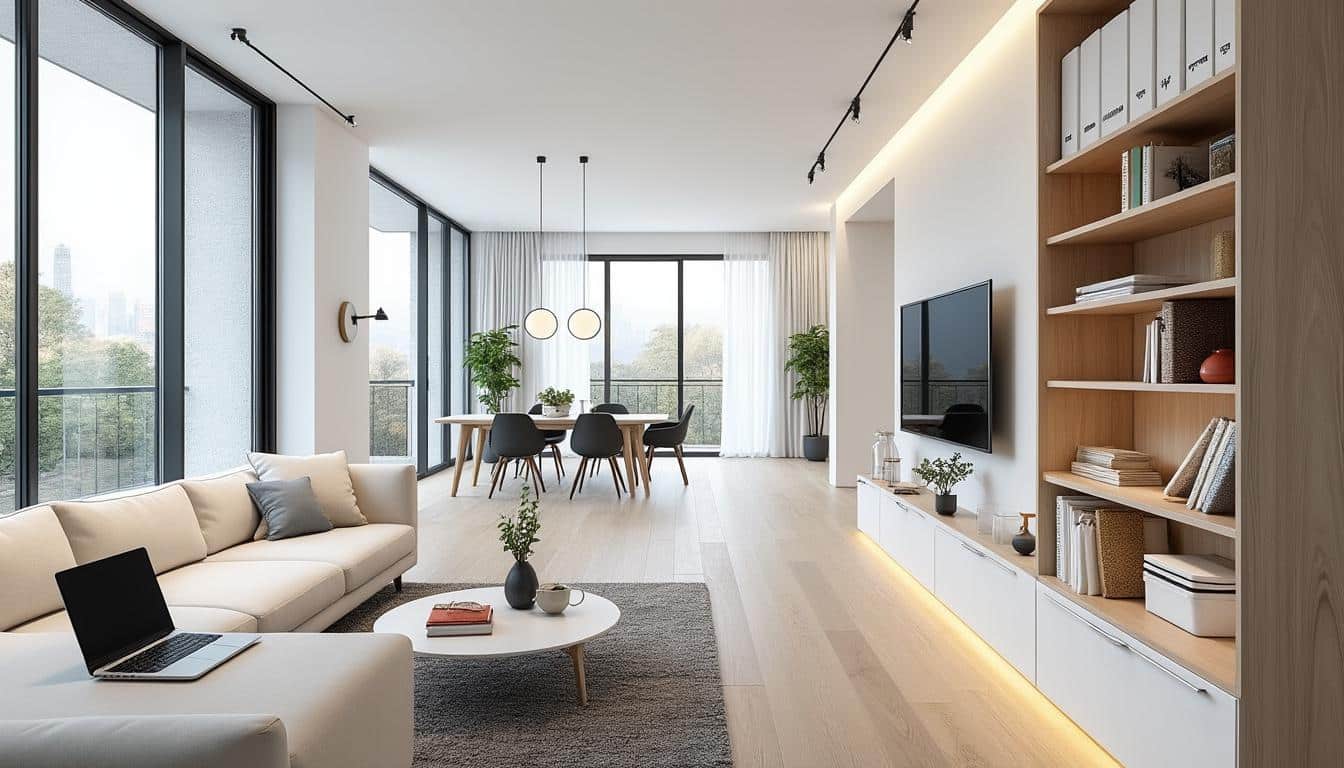 d&eacute;couvrez nos astuces pour travailler efficacement et proprement dans un logement d&eacute;j&agrave; meubl&eacute;, en respectant l'espace et en &eacute;vitant les d&eacute;sordres.